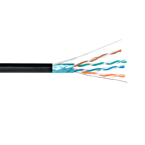 Кабель PLEXUS FTP 4PR 24AWG Cu CAT 5e, OUTDOOR (0.45) 305м